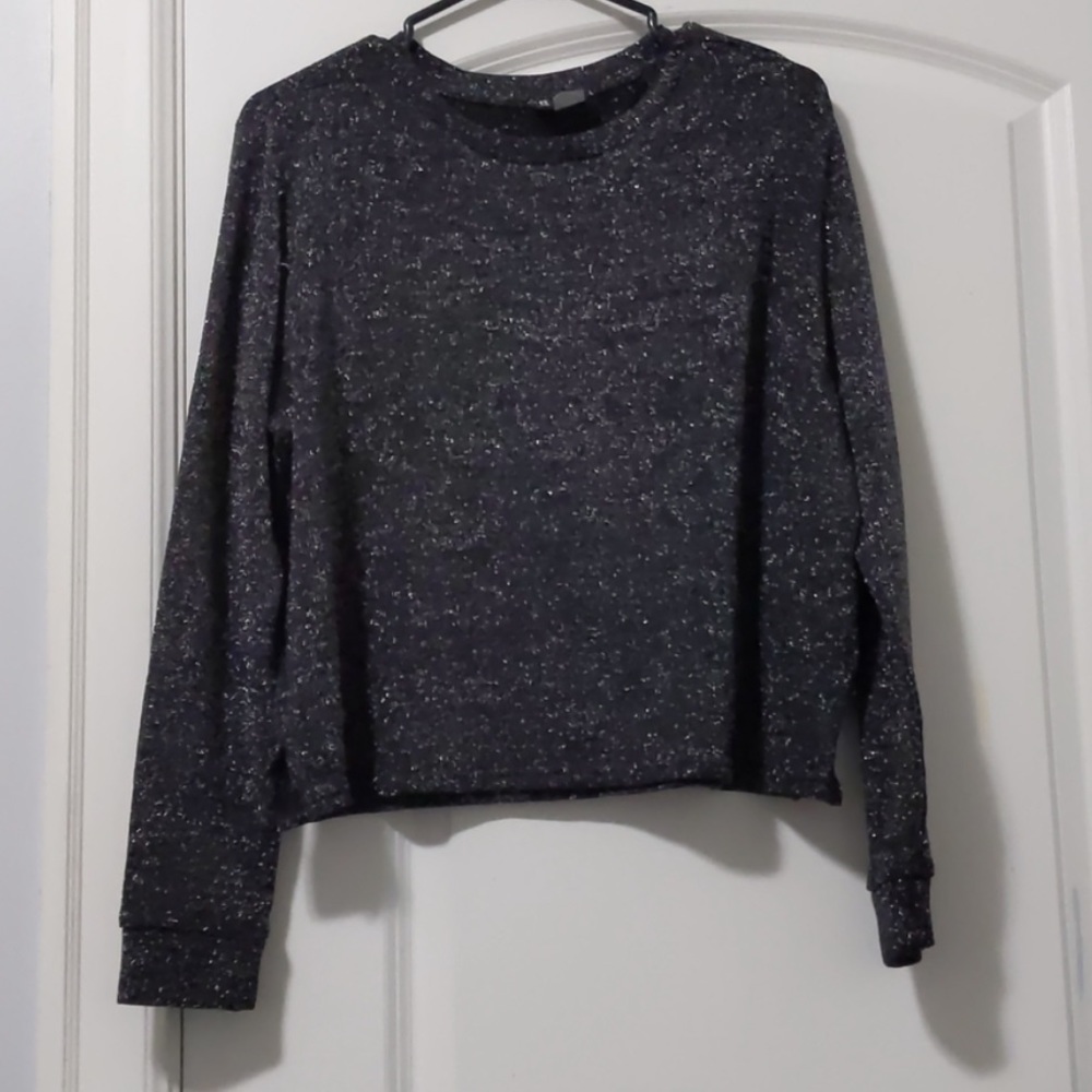 H&M sparkle sweater